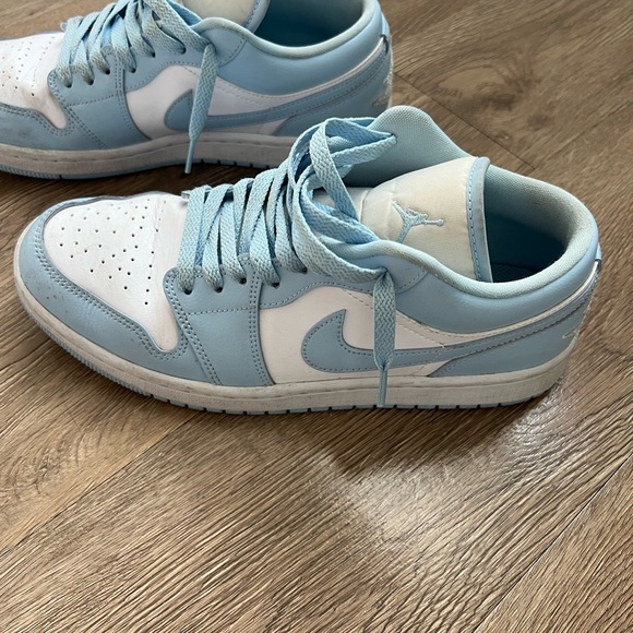 women’s air jordan’s ice blue size 10 - Picture 9 of 9